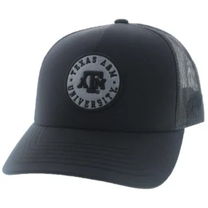 Boné Hooey Texas A&M Black Hat