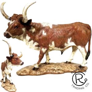 Estatueta RA7660 Miniatura Long Horn