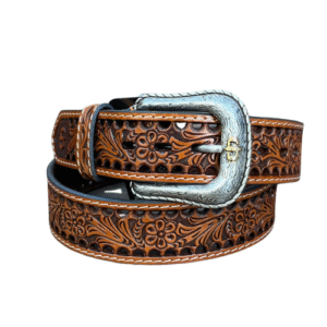 Cinto Masculino Stetson Bordado Vazado
