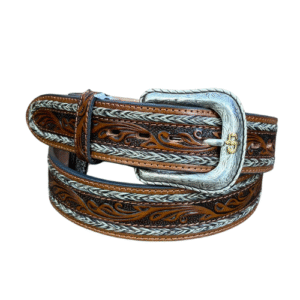Cinto Masculino Stetson Bordado Com Crina