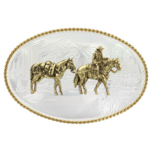 Fivela Importada Montana Cowboy/Cavalos